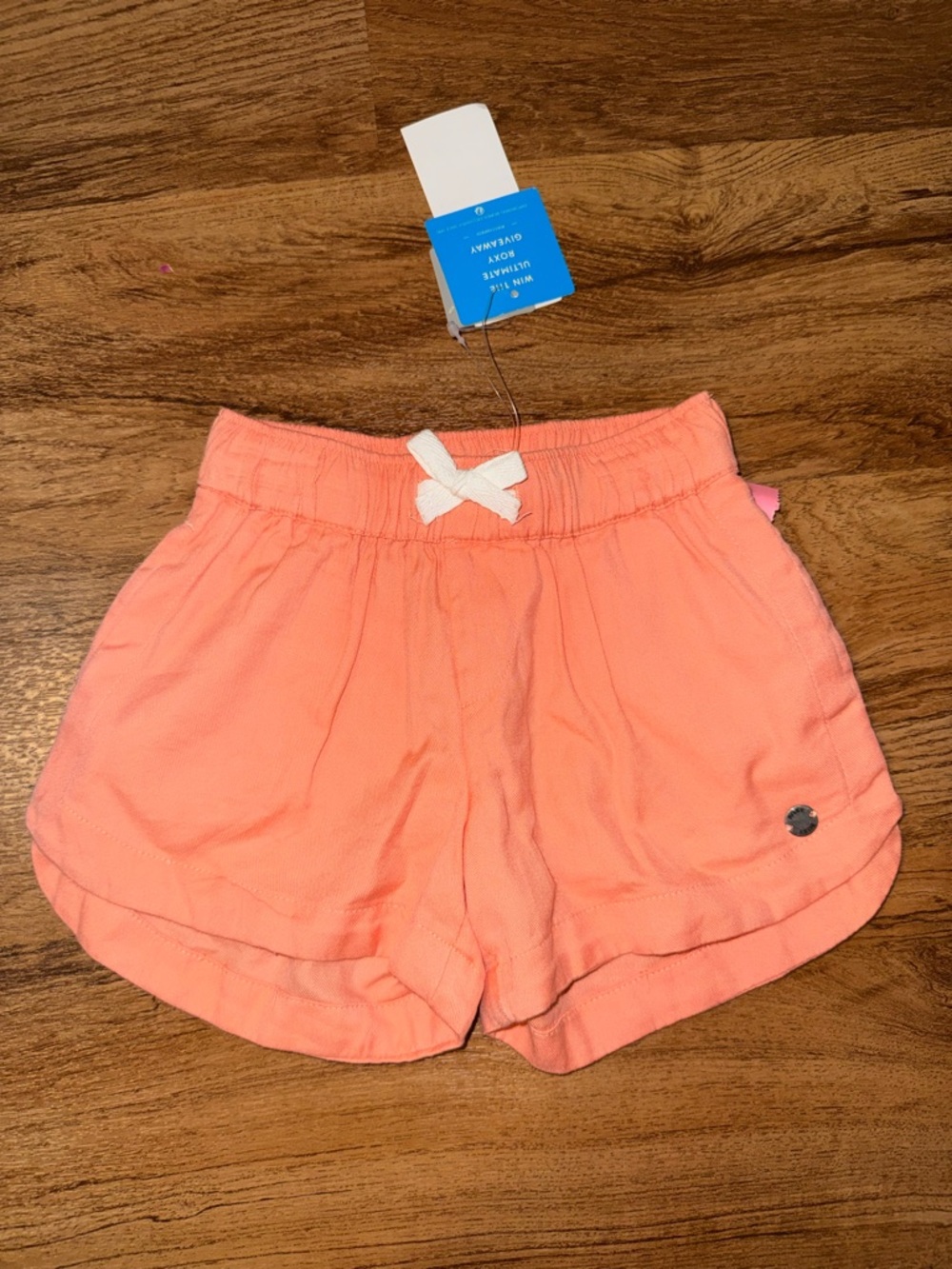 Roxy‎ Girls Coral Pink Shorts